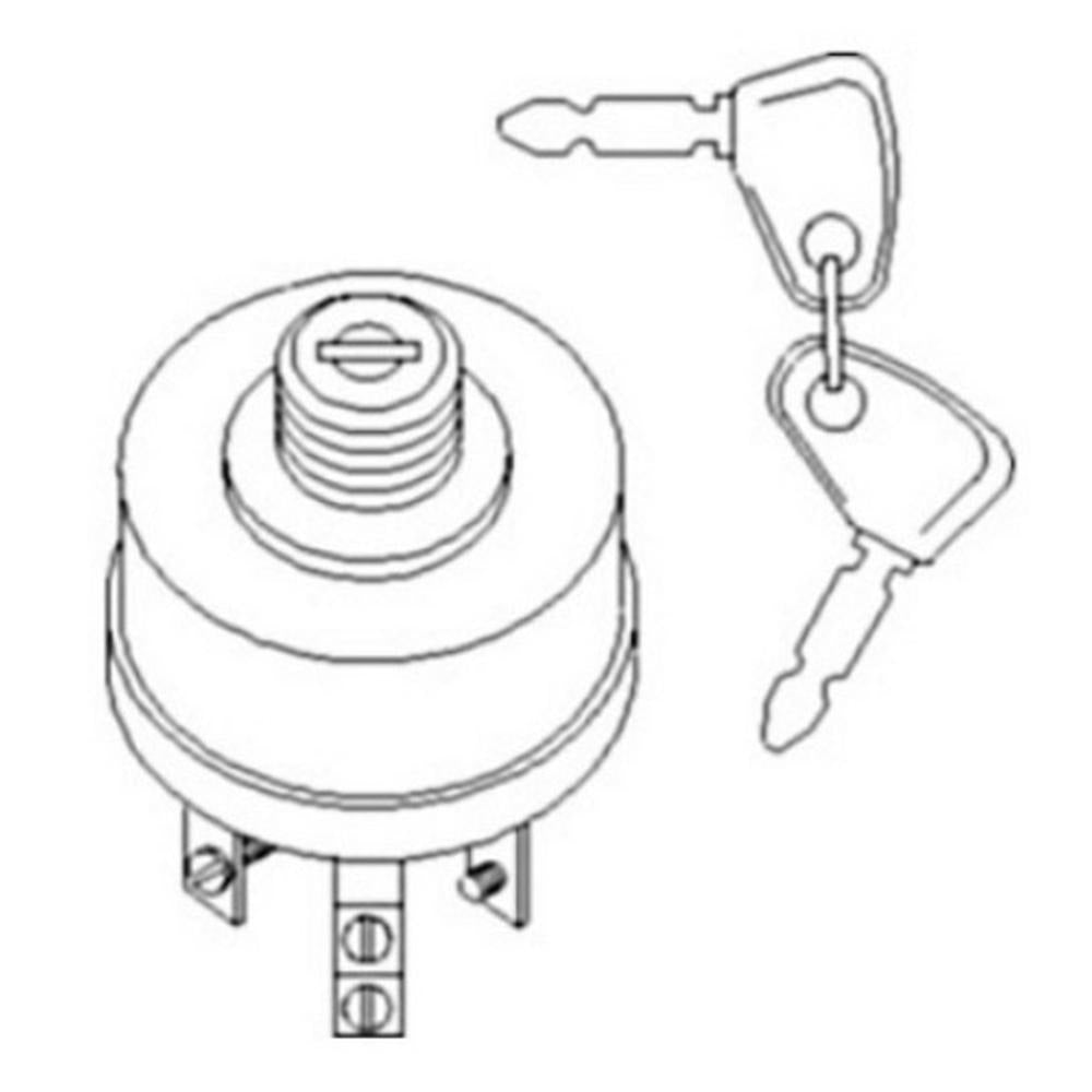 Ignition Switch Fits Case 570 480 1835 930 930 630 430 580B 580 470 530 730 830