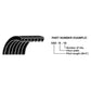 A3288623 Fan Drive Belt for Gleaner Combine R72 R75