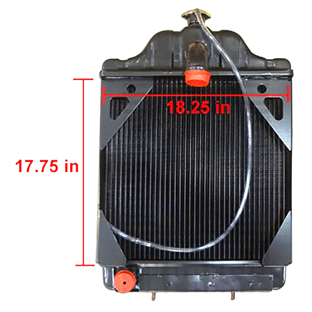 A39345 7/8" Radiator Male Oil Line Fittings Fits Case 530CK 530CK 580CK 580CKB