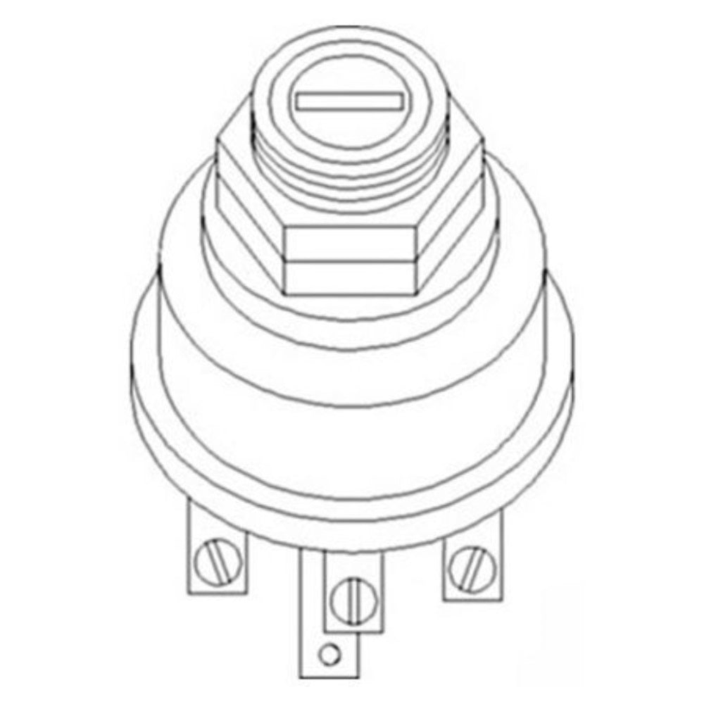 Ignition Key Switch Fits Case 1090 770 1270 1370 1070 1570 870 970 1175 1170 A59