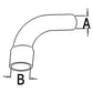 JDS4570 Lower Radiator Hose Fits Case
