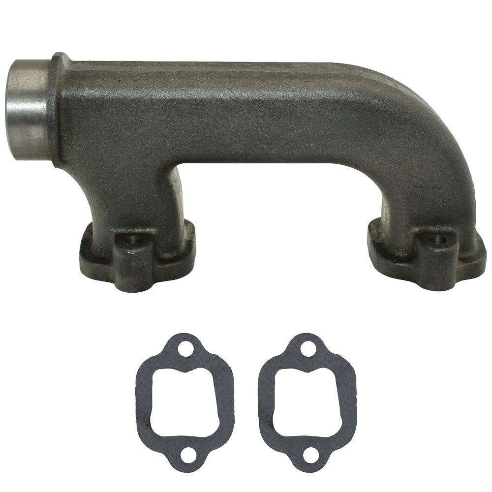 Exhaust Manifold - End Section Fits Case IH 4494 Fits Case 1175 A58907 A65917
