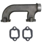A65917 Exhuast Manifold End Section Fits Case 2290 2390 2590 4490 ++ Tractors