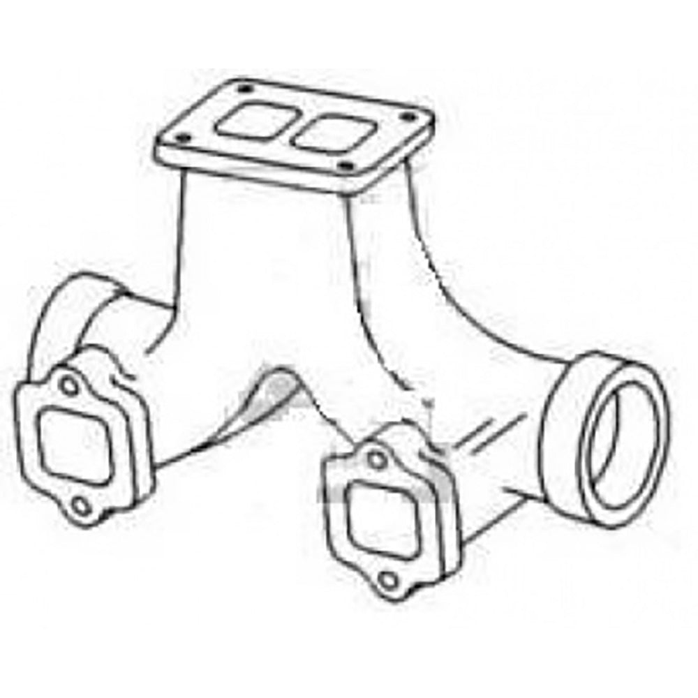 AMA76322 Exhaust Manifold, Center Section