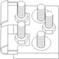 VOLTAGE RESISTOR Fits Ford New Holland 2N, 8N, 9N 87056839, A8NN12250A