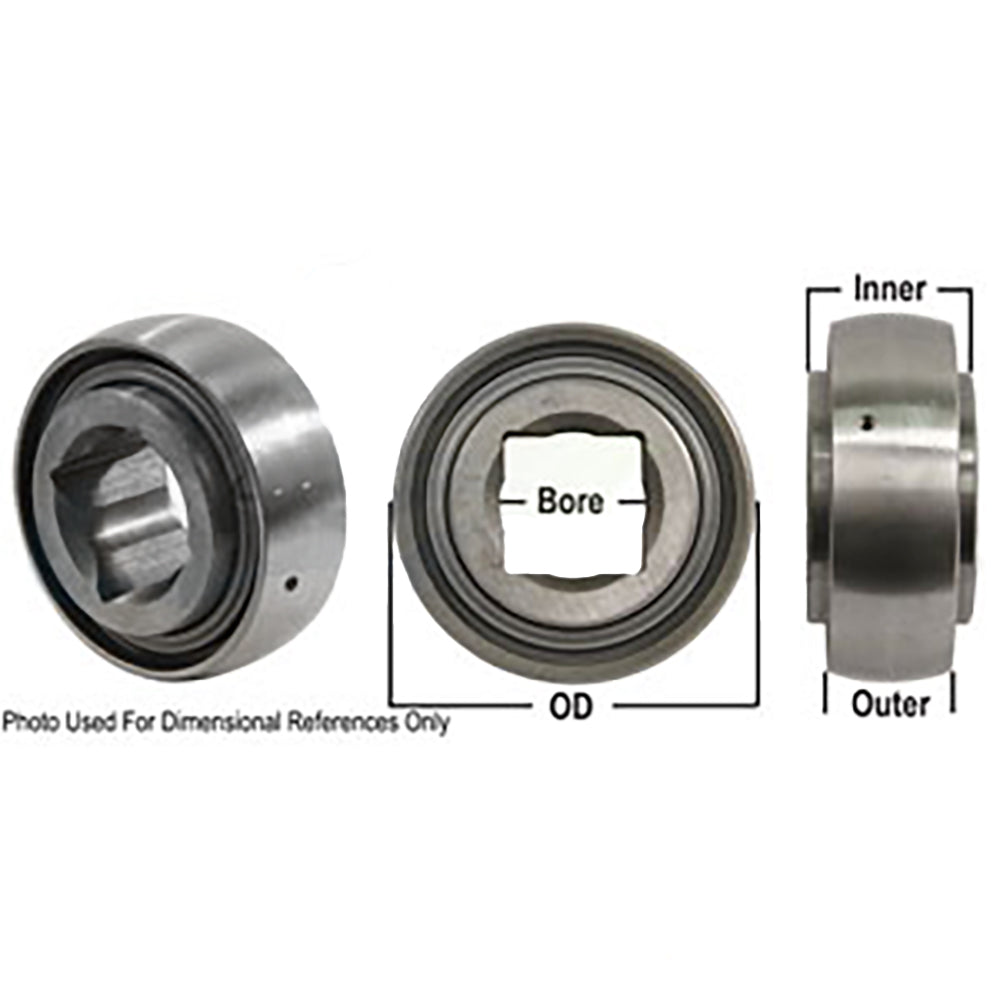 Greasable Disc Bearing in Fits John Deere 220 637 980 630 970 627 210 621 230 21