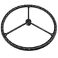 3 Spoke Steering Wheel Fits John Deere A B D G 50 520 60 620 70