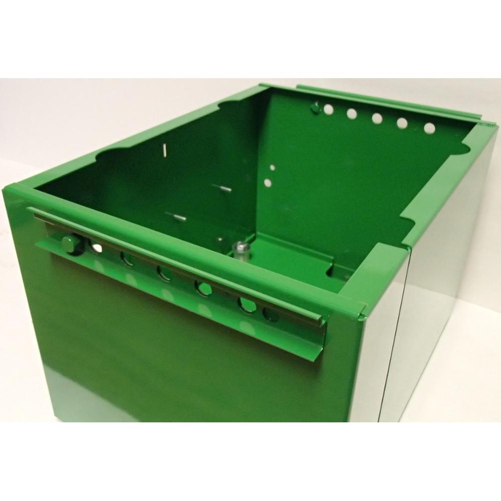 AA4841R New Complete Green Battery Box with Tray Fits John Deere Tractors A G