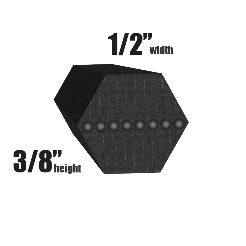 1/2" x 74.4" Made With Aramid Double AA Angle Mower Belts B1SB675 Fits Murray