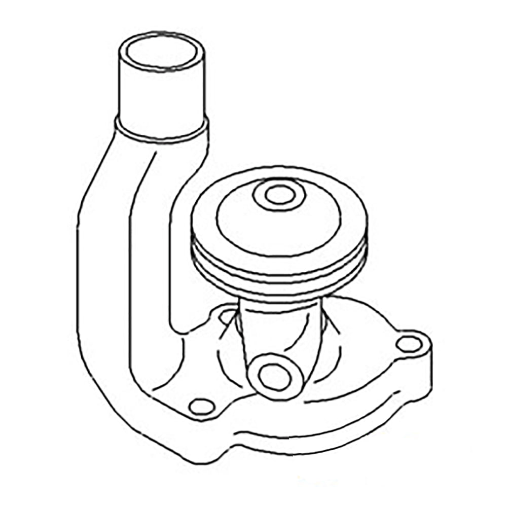 Water Pump Fits John Deere 50 B 50 AB4262R-R A4283R B2886R AB4262R
