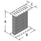 AB4666R Radiator Core Fits John Deere Tractor B 50 520 530