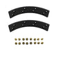 Brake Shoes Lining D17 D19 D21 170 180 190 175 185 200 XT Fits Allis Chalmers