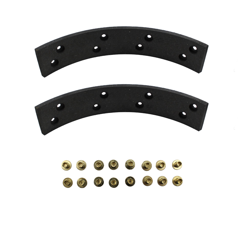 Brake Shoes Lining D17 D19 D21 170 180 190 175 185 200 XT Fits Allis Chalmers
