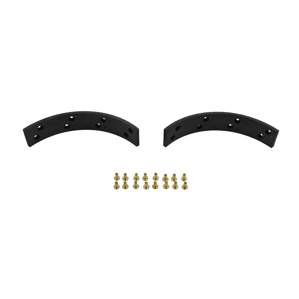 ABC164 Brake Shoe Lining Set Fits Case