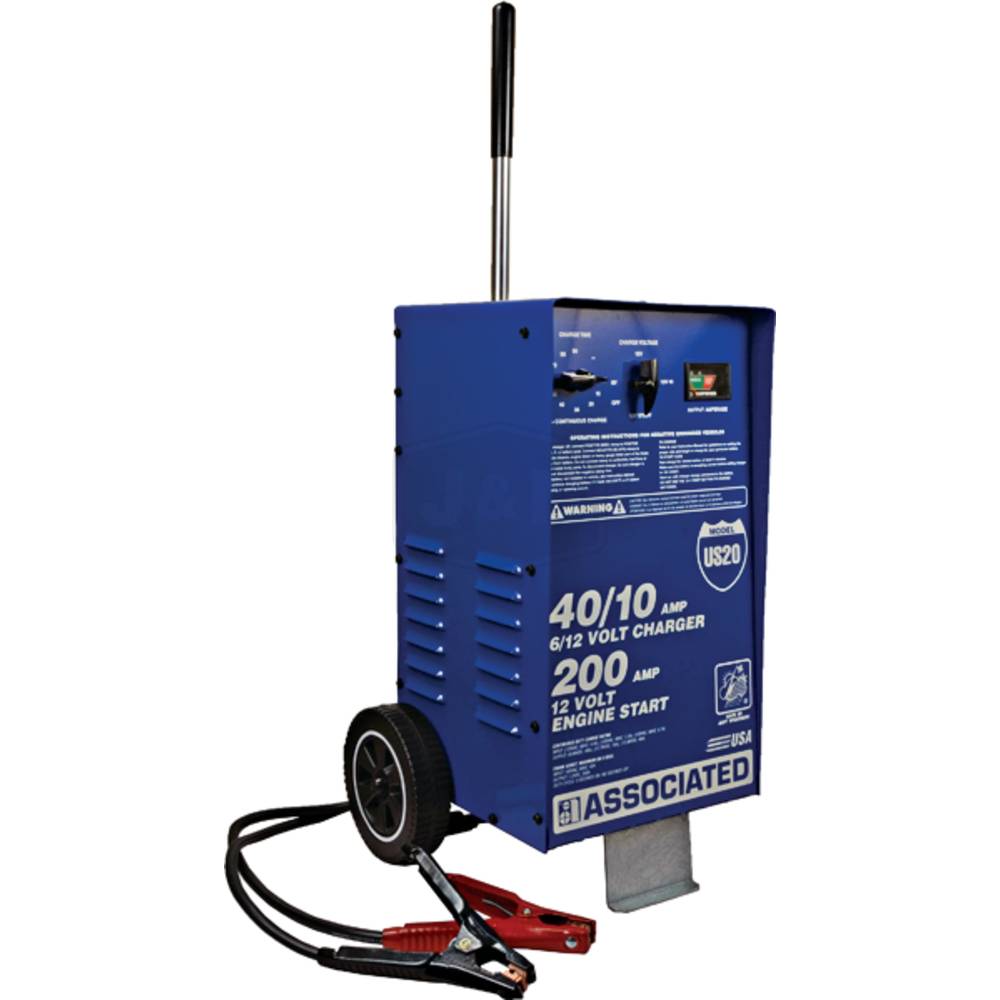 ABE-US20-JN Associated Equipment Battery Charger, Portable