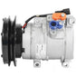 884436025 Nippondenso 10S15C Compressor, w/ 1 Groove Clutch - Fits Komatsu