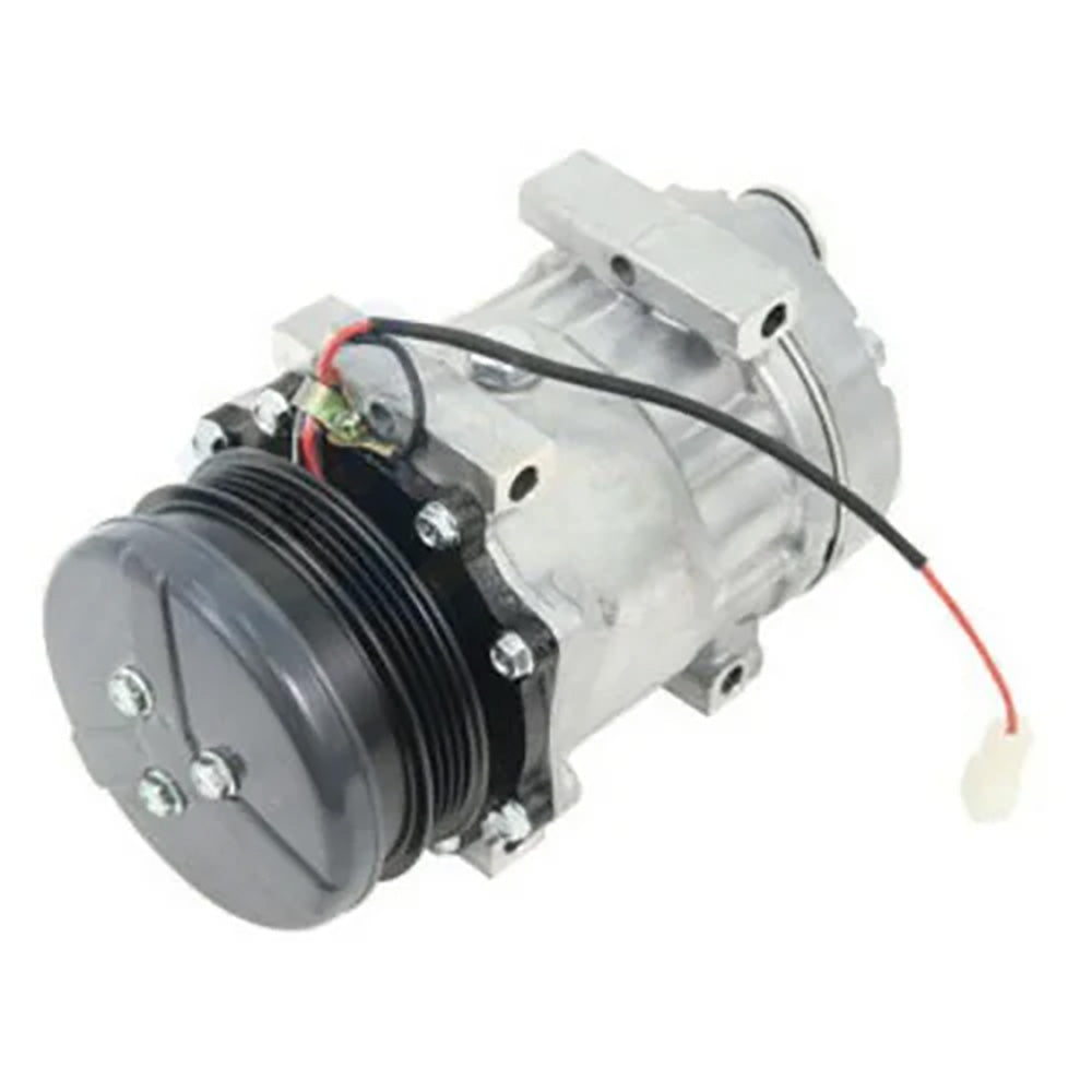 A/C Compressor - Sanden Style SD7H15 Fits Massey Ferguson 5460 fits Challenger