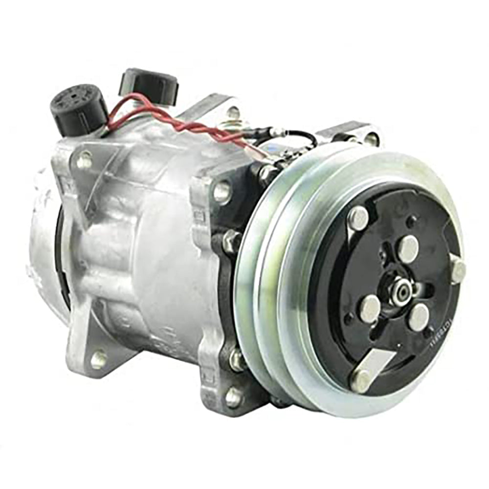 Sanden Compressor with Clutch Fits Case IH Replaces 0.009.7660.4