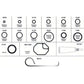 TY15939 Fits John Deere Fits JD Air Conditioning O-Ring Service Kit L79311 R