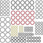 4C4786 4C-4786 O Ring Kit Aftermarket A/C Fittings 2701540