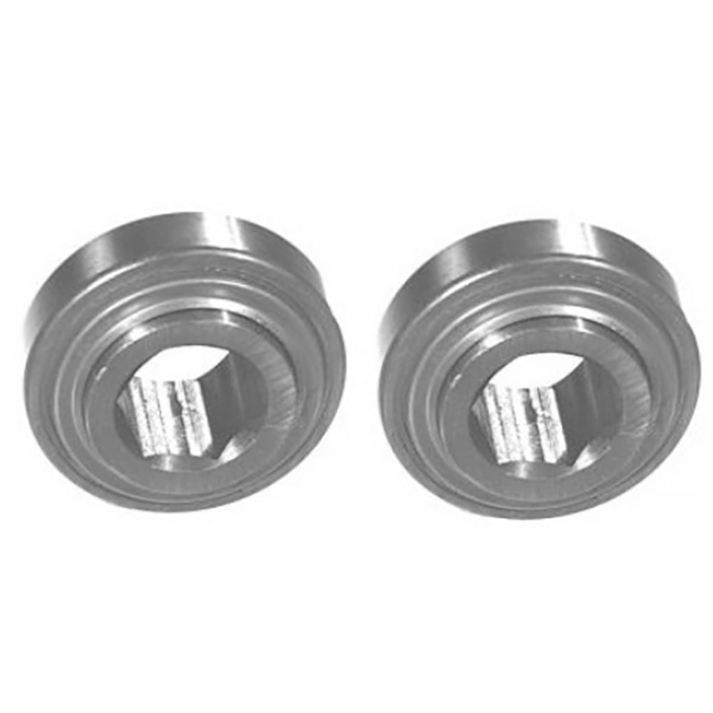 Qty 2: Hex Bore Cylindrical Disc Bearing
 Fits Universal Replaces A-W208PP21-I