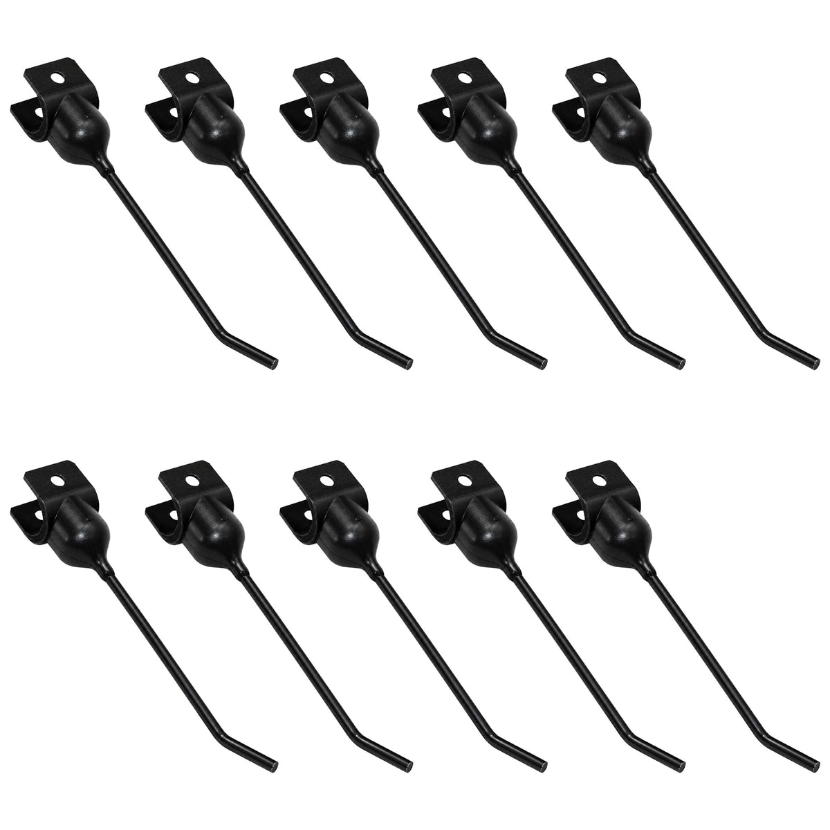 10 Pc. Rubber Mount Tooth Set AE24953 Fits John Deere AE47389 896A 652 70 71 640