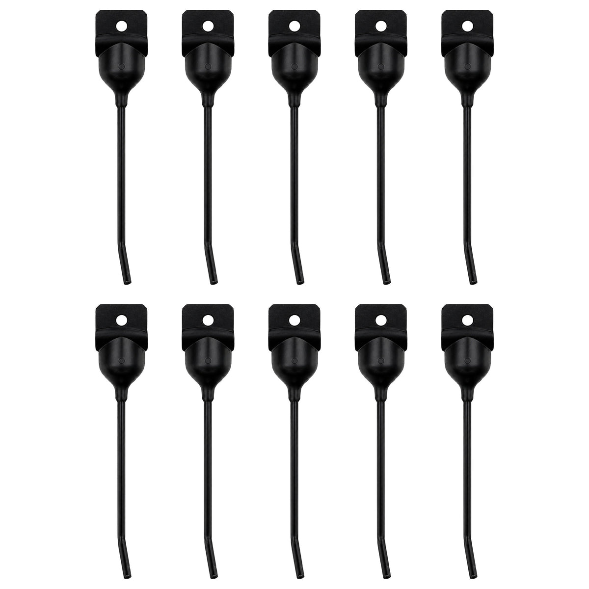 10 Pc. Rubber Mount Tooth Set AE24953 Fits John Deere AE47389 896A 652 70 71 640