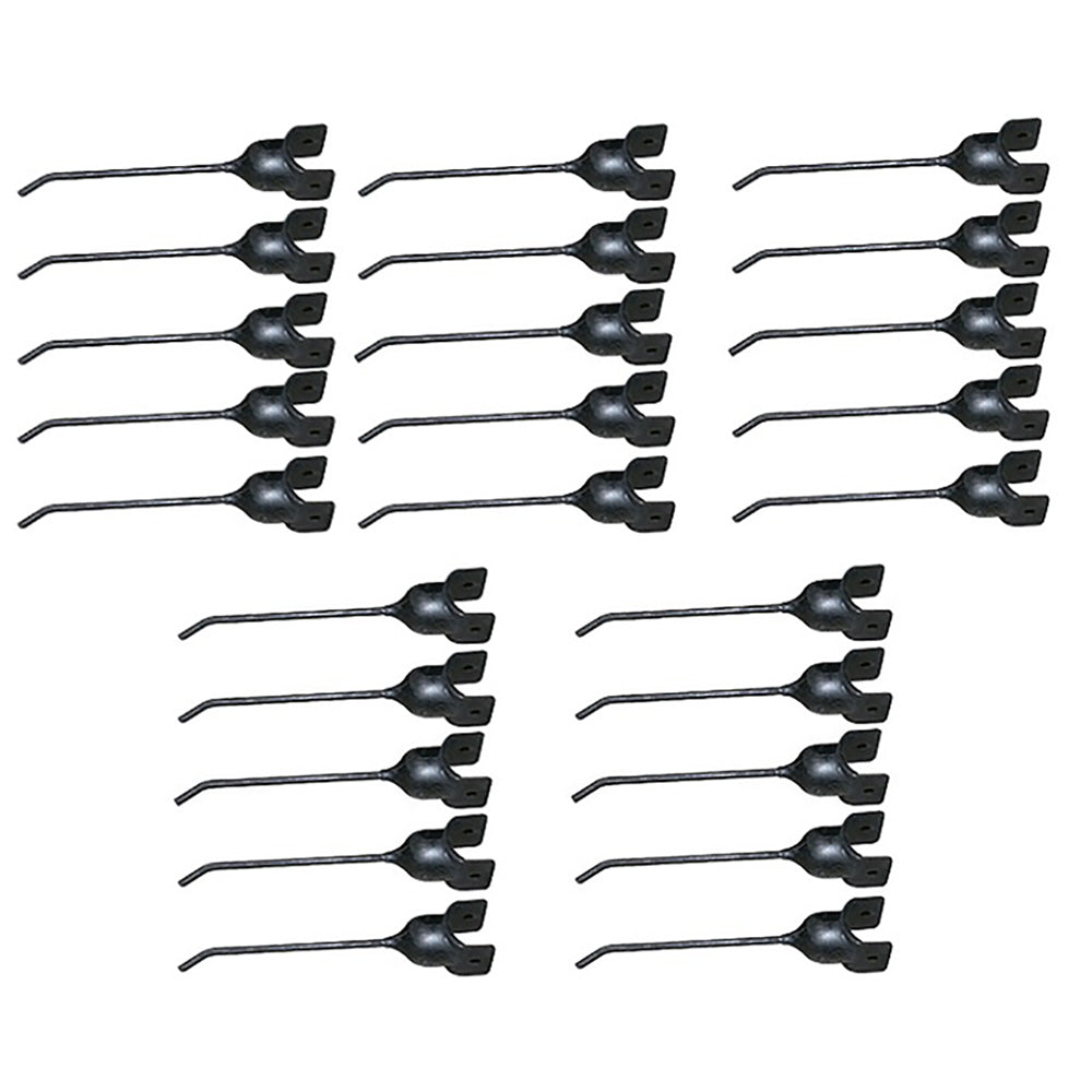 (25) Rubber Mounted Rake Teeth AE24953 AE47389 Fits John Deere 650 640 660 662