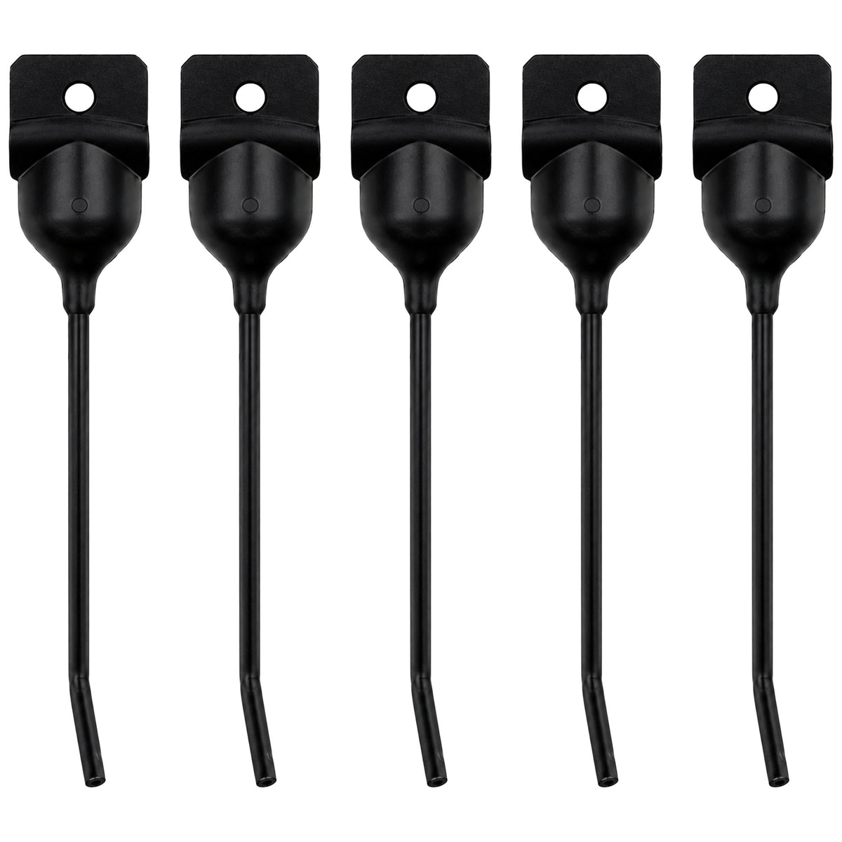 Five Rubber Mount Rake Teeth RMT7 Fits John Deere 896A Fits AGCO R21B AE47389