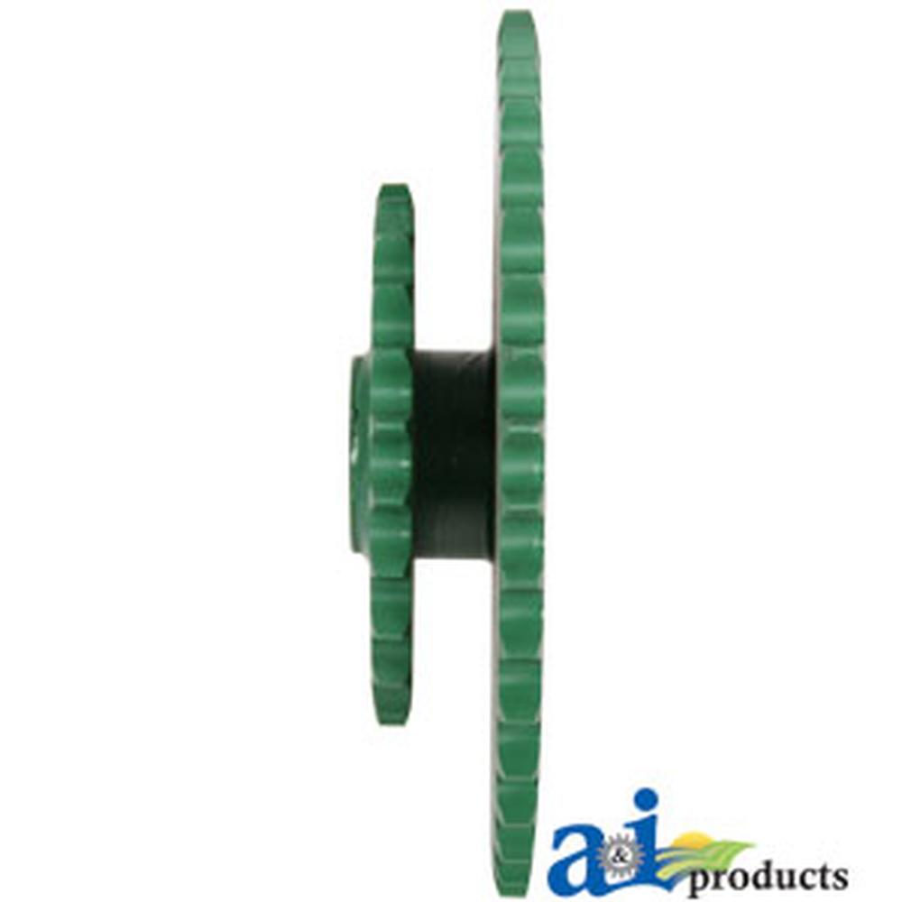 Sprocket - Double Lower Drive Roller Fits John Deere 566 466 567 467 457 557 547