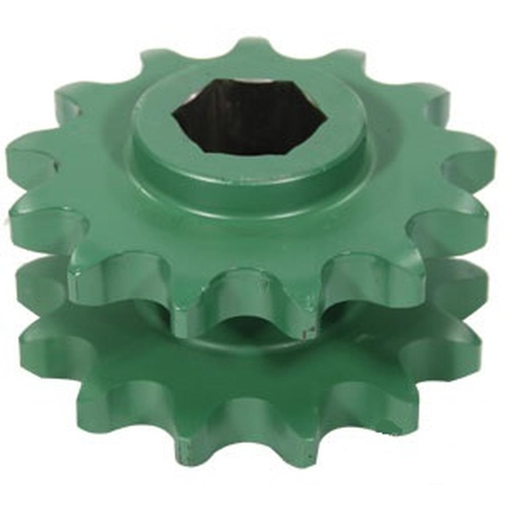 AE74597 Drive Double Sprocket Fits John Deere BALER 468 568 13 Tooth 80 Chain