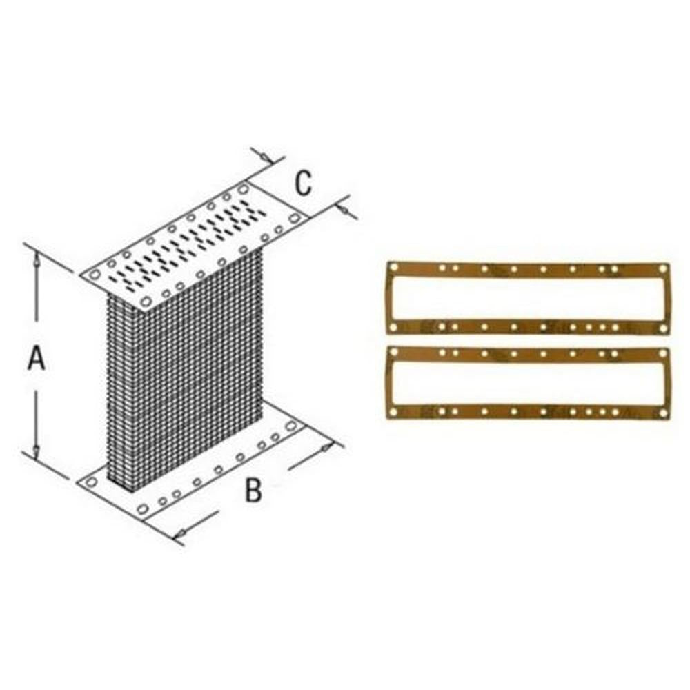 AF1321R Radiator Core w/ Gaskets Fits John Deere Tractor G 70 720 730 Gas
