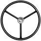 AF3856R Steering Wheel fits J D 520 530 620 630 720 730 820 830