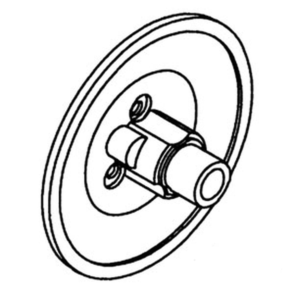 AH75844 New 8 3/8" Cleaning fan Driven Inner Sheave Fits John Deere 3300 4400 +