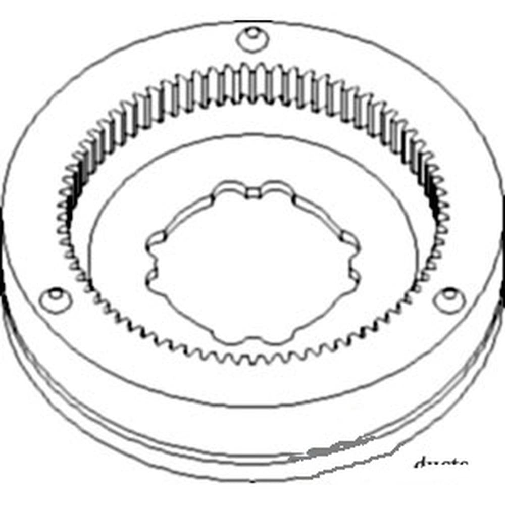 AH105040 New Reverser Gearbox Ring Gear Fits John Deere 6620 6622 7720 7722 +