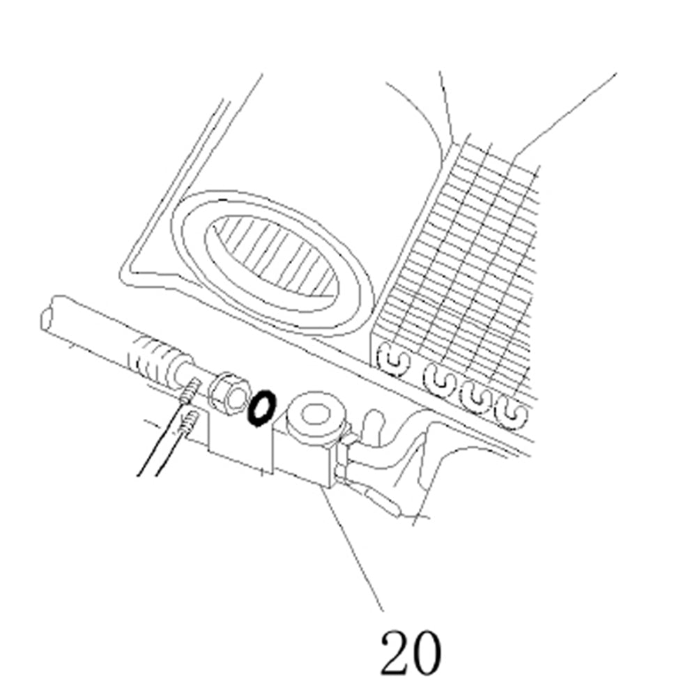 Block Type Expansion Valve Fits Caterpillar Replaces 904-617