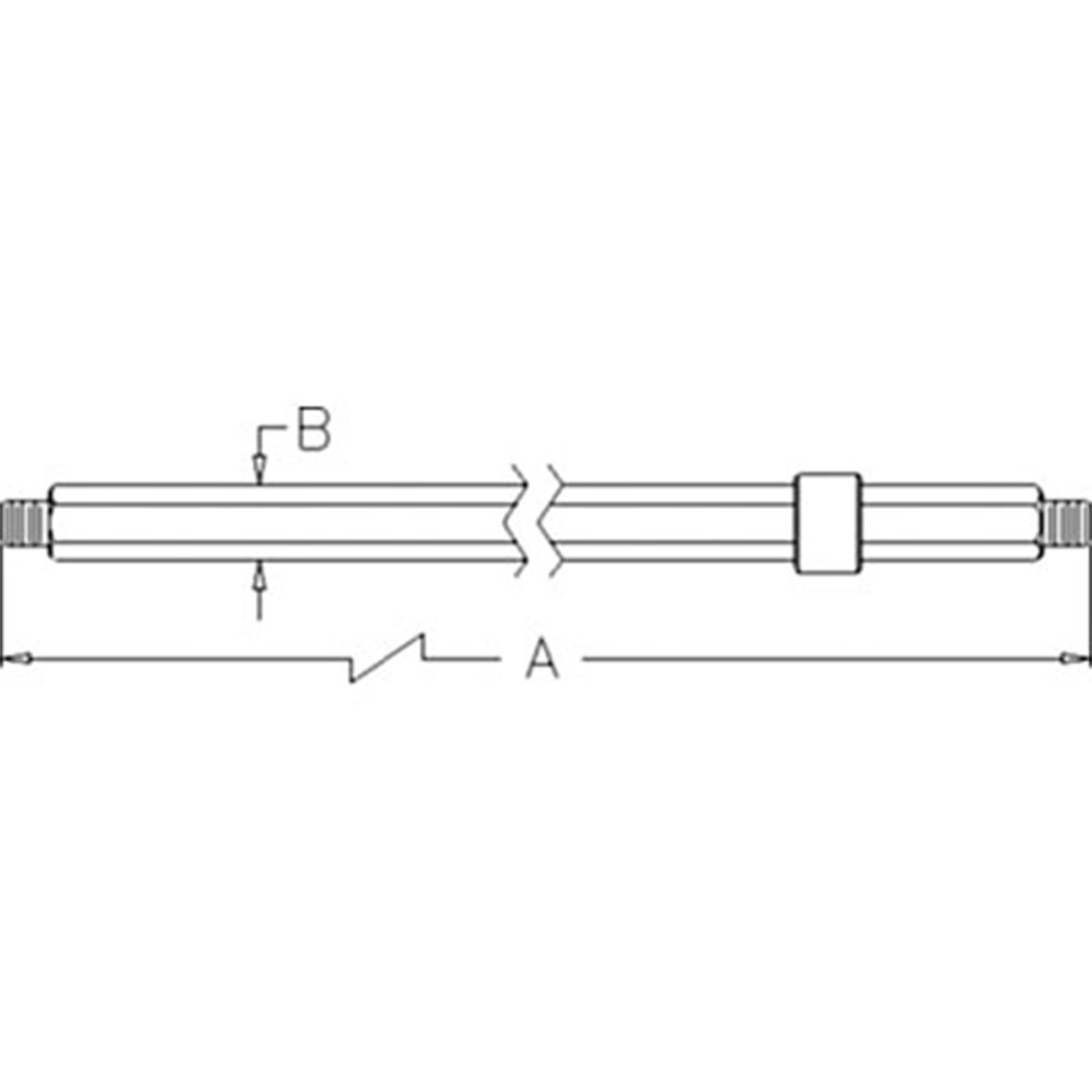 AH14582 New Left Hand Cutter Drive Shaft Fits John Deere Cutting Platform 922