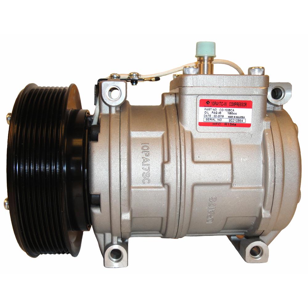 AC Compressor Fits John Deere Tractors 8 Grooves RE46609 AH169875