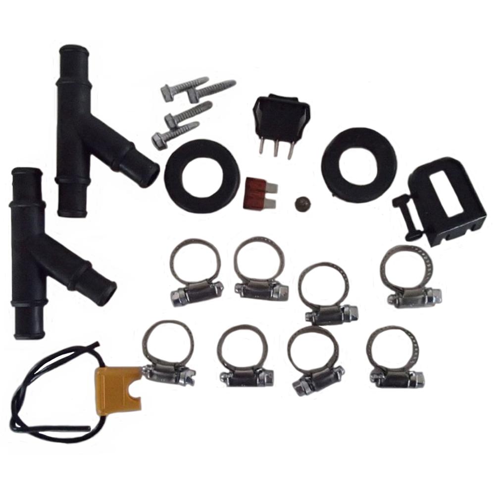 Universal Truck Cab Heater 12 Volt Compact Size For Fan Bus Van 16,000 BTU