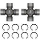 Qty 2: Cross & Bearing Kits Fits John Deere Replaces AL110150