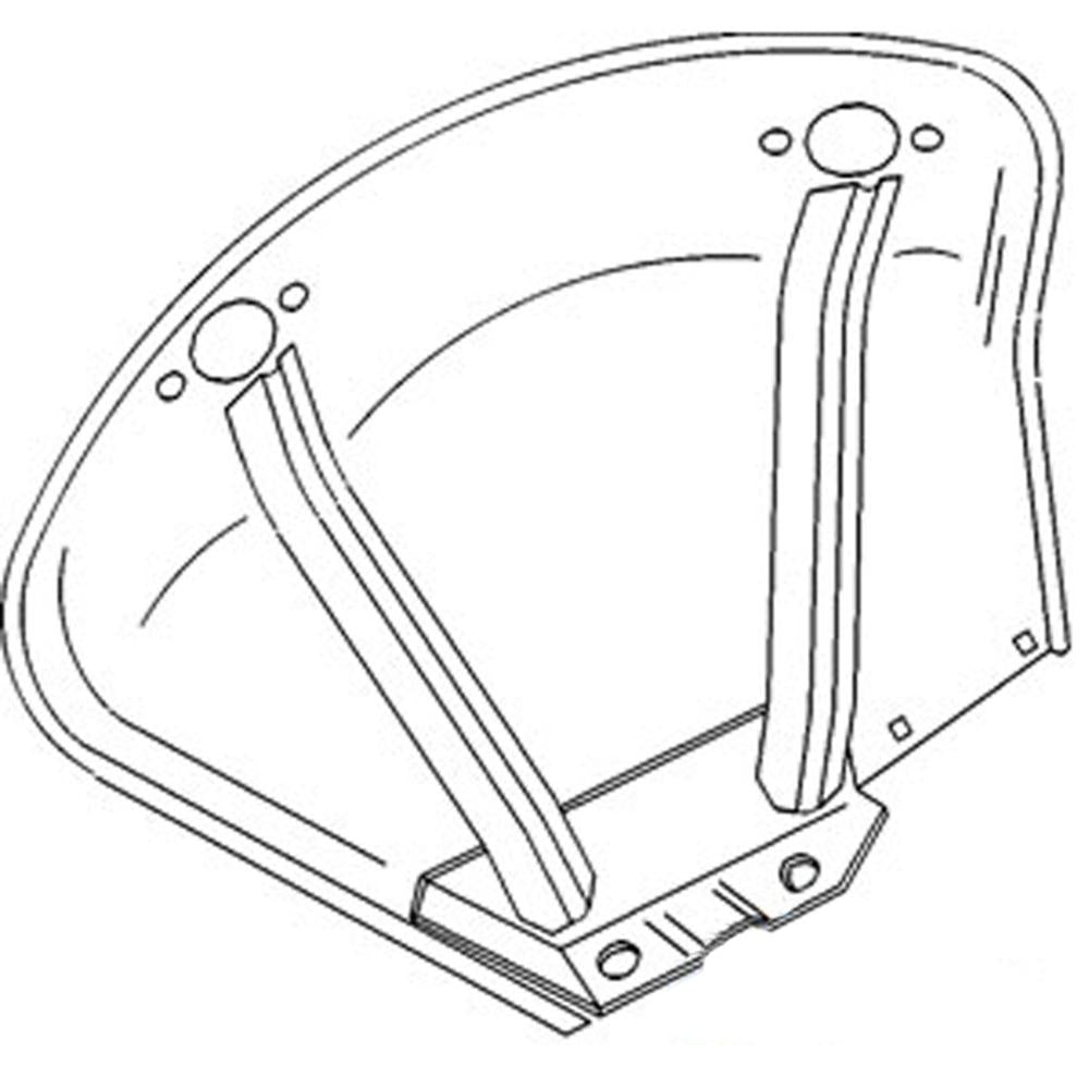 1411-5006 - Fender (RH) Fits John Deere