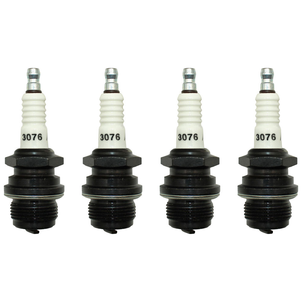 (4)- Spark Plugs Fits International Harvester McCormick Deering Autolite O12