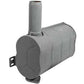 AL31492 Fits John Deere Under Hood Muffler 2355, 2555, 1640, 1840, 20