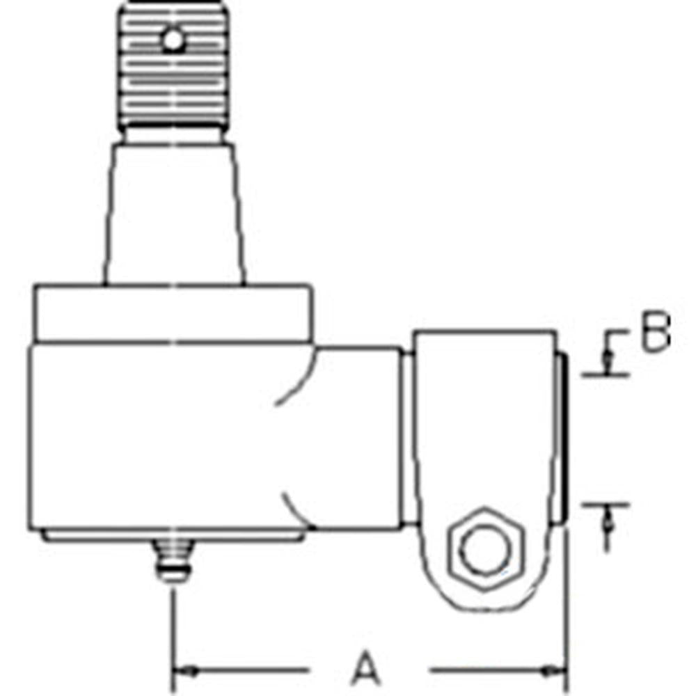 Cylinder End AL32866 Fits John Deere 310C 315C 510B 510C 515B 1641 2940