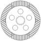 Brake Disc Fits John Deere 2040 2355 2550 2750 2940 2950 2555 2755 2955 AL38235
