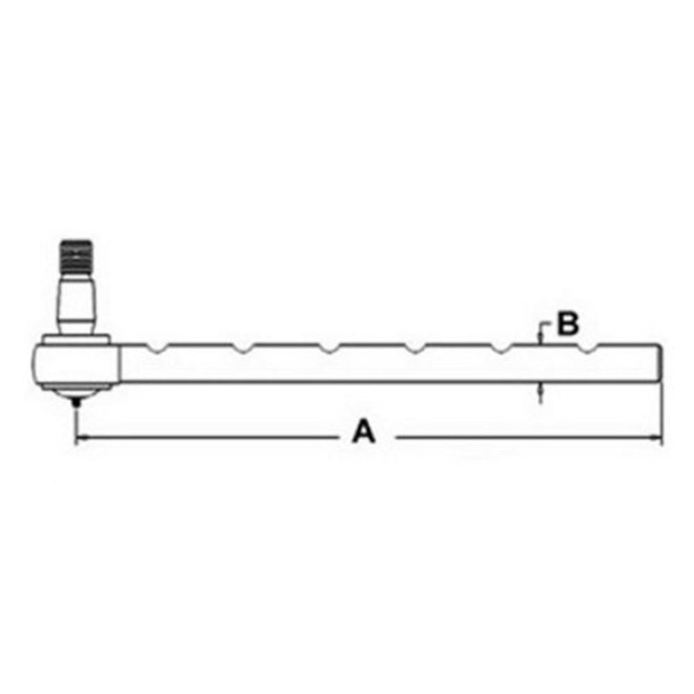 WN-AL38646-PEX Tie Rod, Outer Fits John Deere 2840 3030 3120 3130