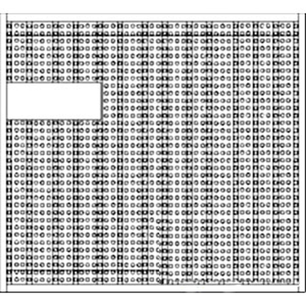 Side Screen Fits John Deere 2955 3055 3155 3255 3350 3650 AL67191 AL60650