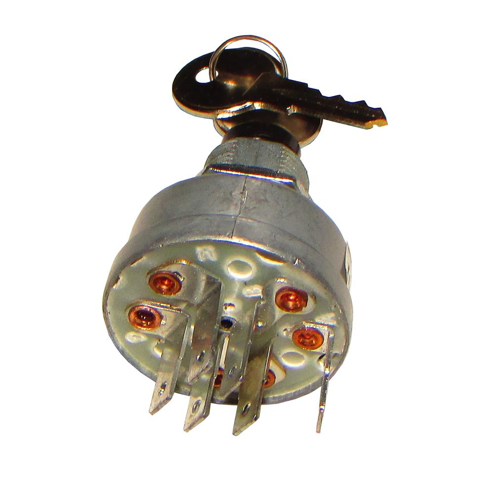 Ignition Switch w/ Keys Fits John Deere 636M 647 647A 648M 648R 652B 652R 652M