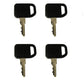 4X Key Fits John Deere LX172 LX173 LX176 LX178 LX186 LX188 LX255 LX266 LX277