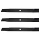 M141786 Three Mower Blades for 72 Deck Fits John Deere F911 F930 F935 2720 3032